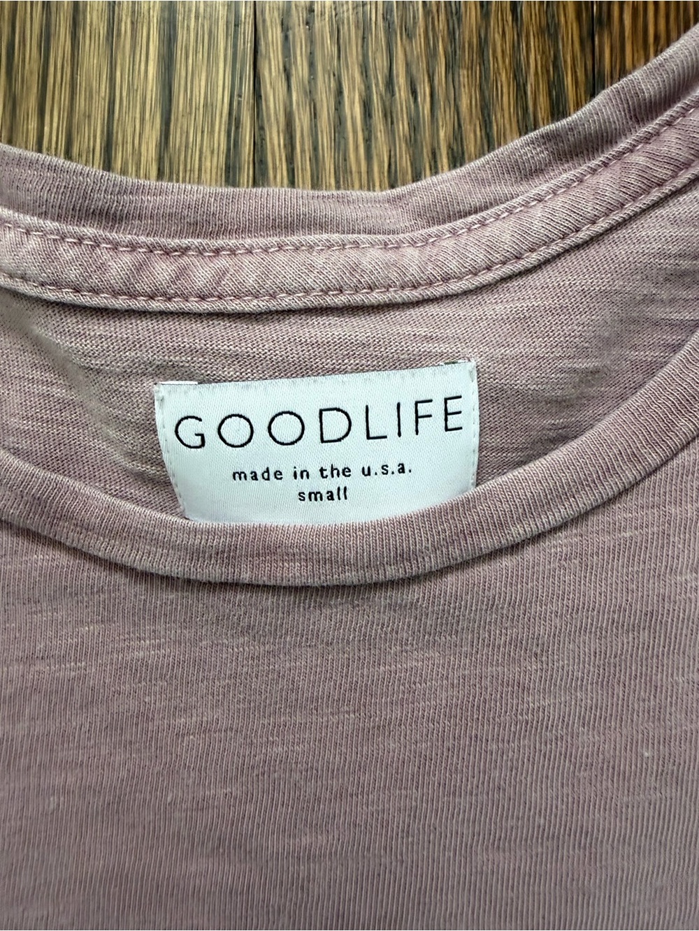 Goodlife Dusty Rose Crewneck Tee